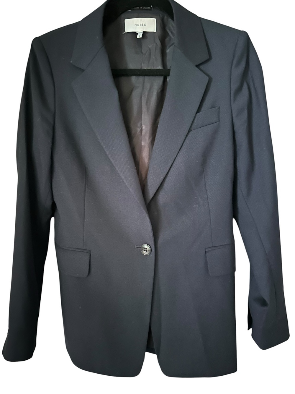 REISS Tailored Navy Blazer Size 6
